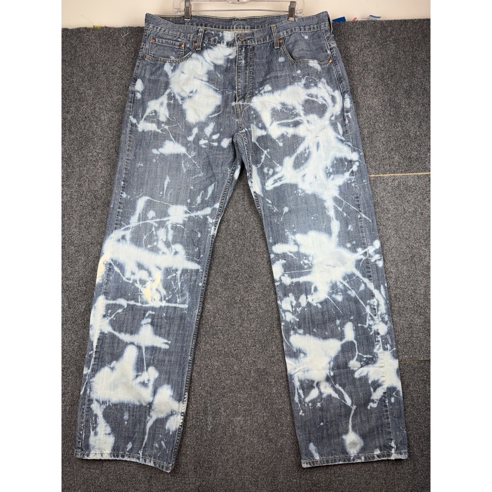 Levis 569 38x34 Custom Loose Straight Cloud Wash Y2K Baggy Skater Cambodia - Picture 5 of 9